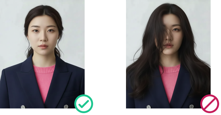 capelli foto corretta e sbagliata