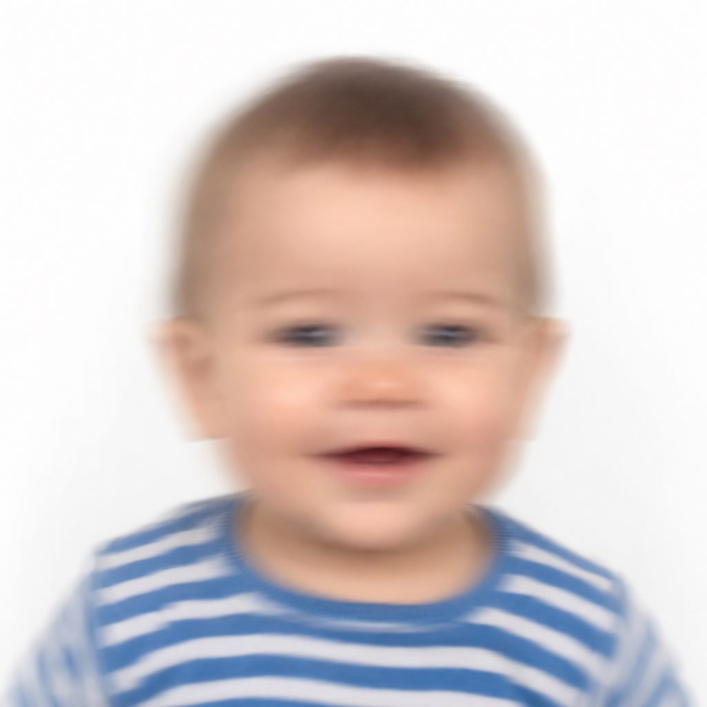 unacceptable baby passport photo blurry