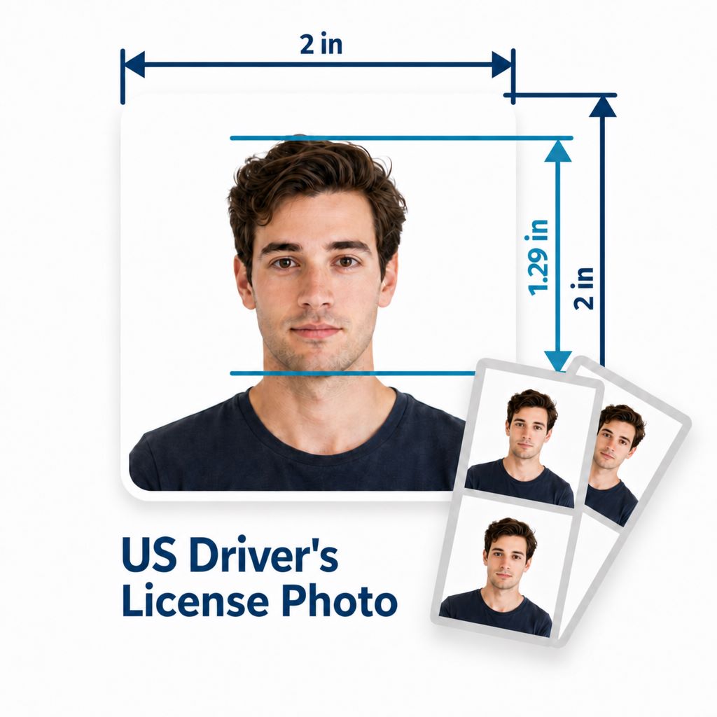 US Driver's License Photo